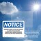 Signmission Children Under Jr. High Age Are Not Allowed, 24 in W x Rectangle, Plastic OS-2PACK-NS-P-1824-L-10583 - alternate 5
